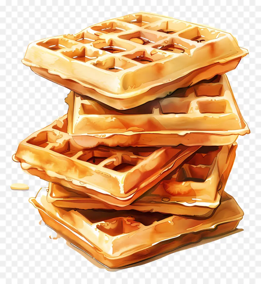 Waffle Yığını，Waffle PNG