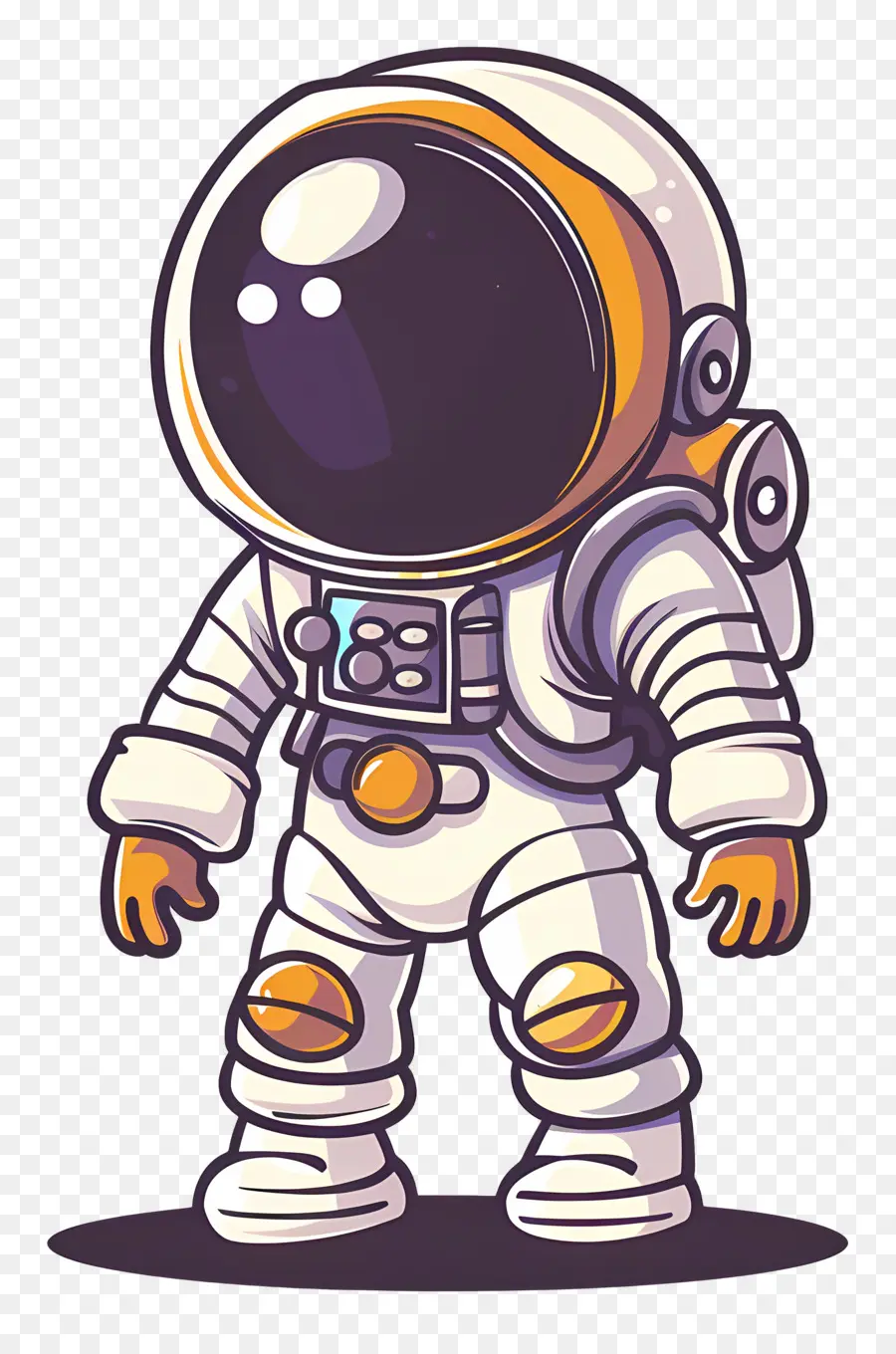 Astronot，Kabak Kafalı Astronot PNG