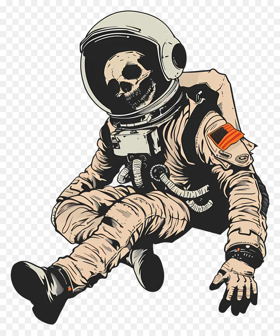 Astronot，İskelet Astronot PNG