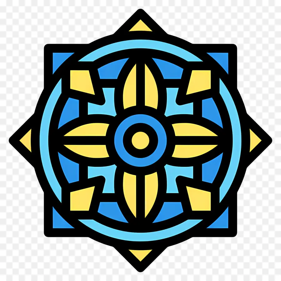 Mandala，Geometrik PNG