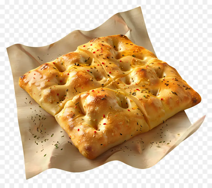 Focaccia Ekmeği，Pişmiş PNG