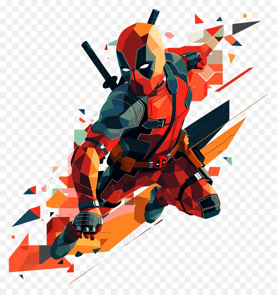 Animasyonlu Deadpool，Süper Kahraman PNG