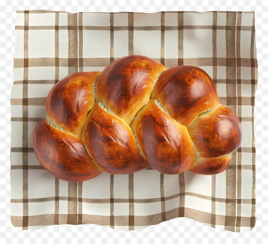 Brioche Ekmeği，Örgülü Ekmek PNG