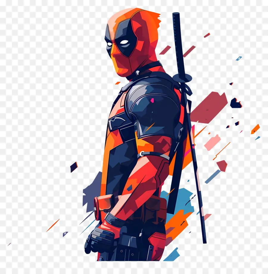 Animasyonlu Deadpool，Süper Kahraman PNG