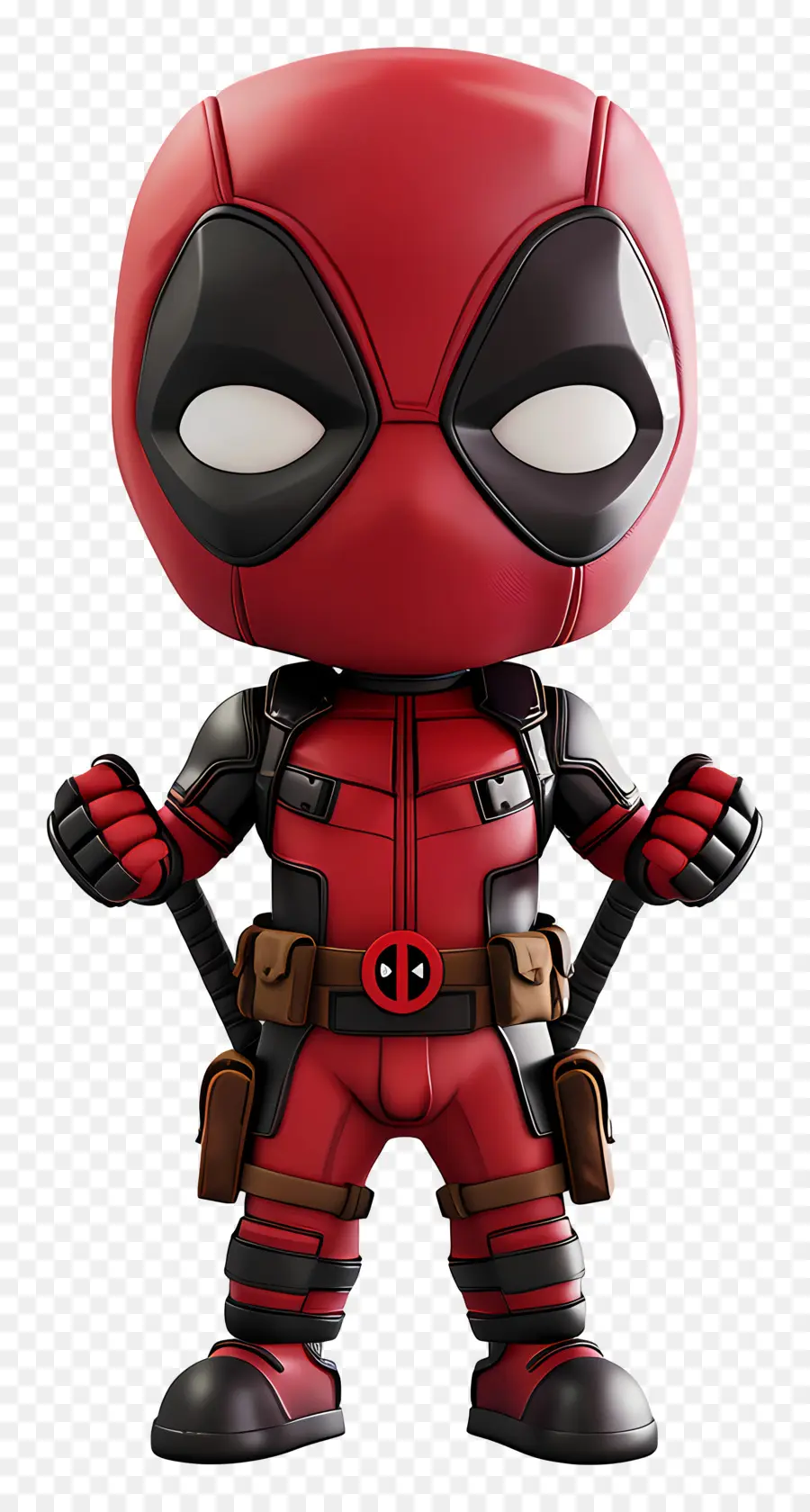 Sevimli Deadpool，Kırmızı çizgi Film Karakteri PNG