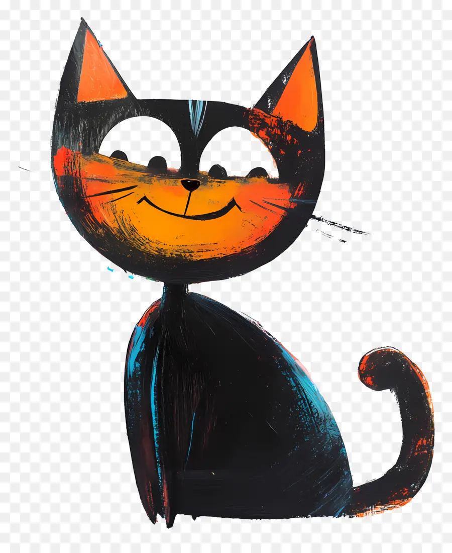 Mutlu，Kara Kedi PNG