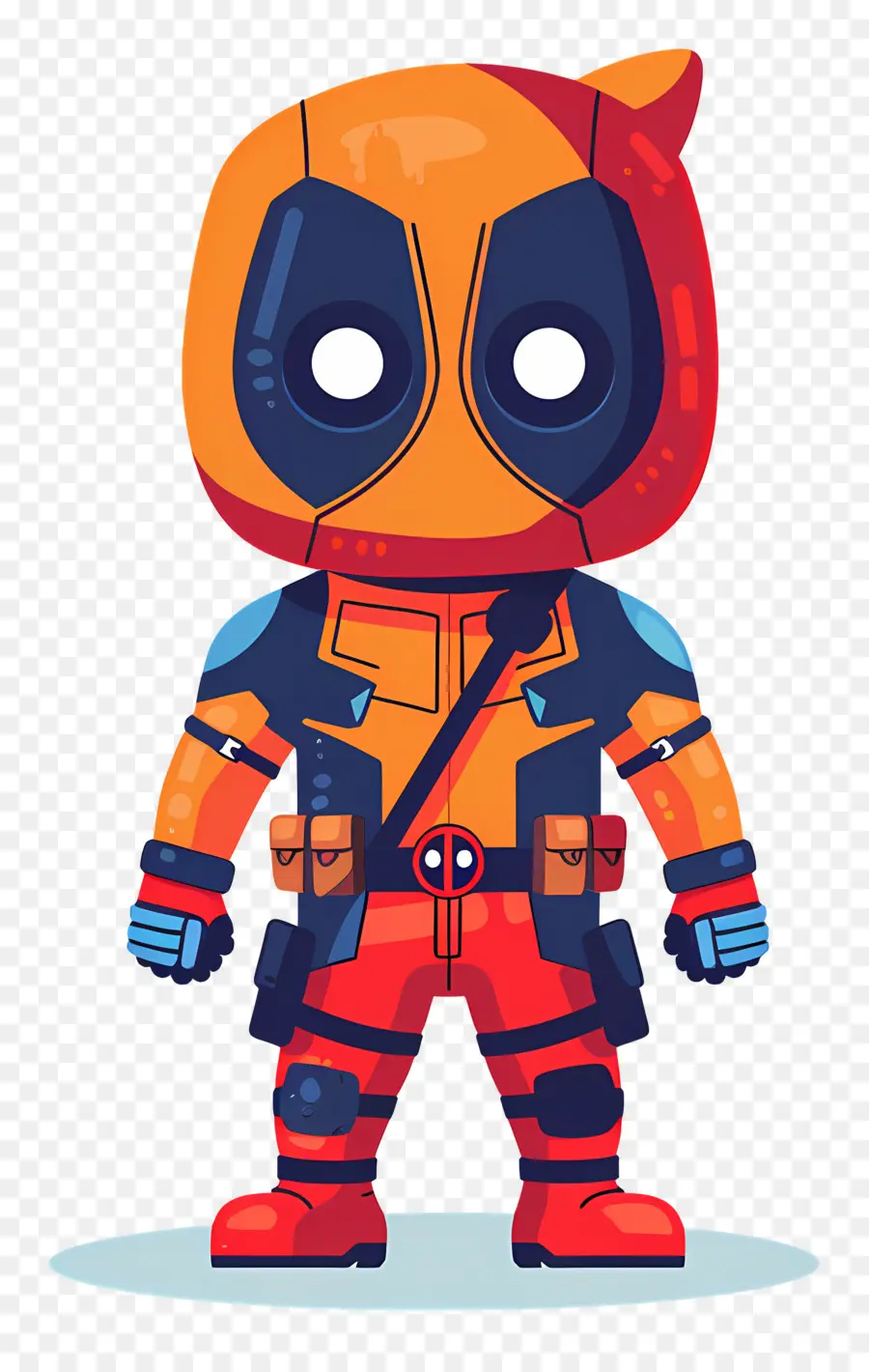 Sevimli Deadpool，Çizgi Film Karakteri PNG