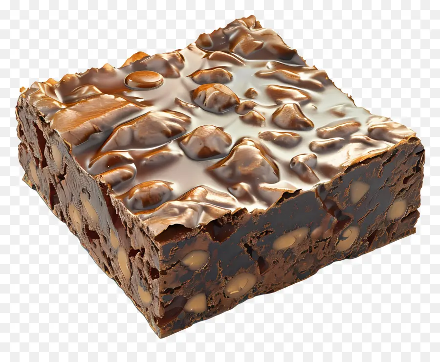 Çikolatalı Browni，Tatlı PNG