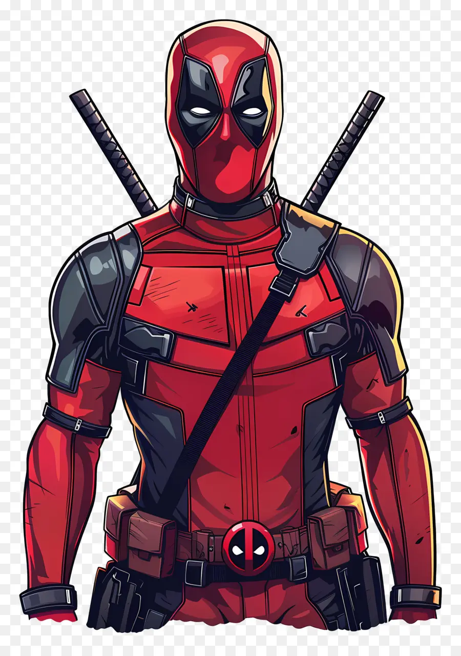 Animasyonlu Deadpool，Süper Kahraman PNG