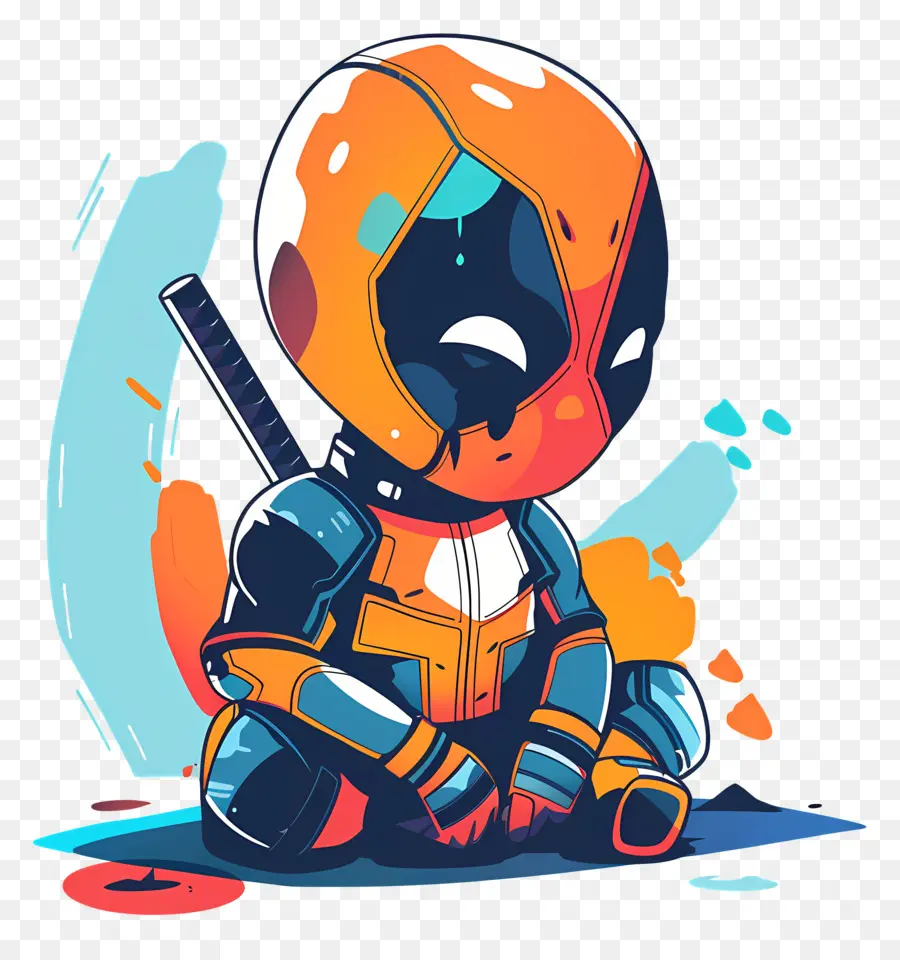 Sevimli Deadpool，Çizgi Film Karakteri PNG