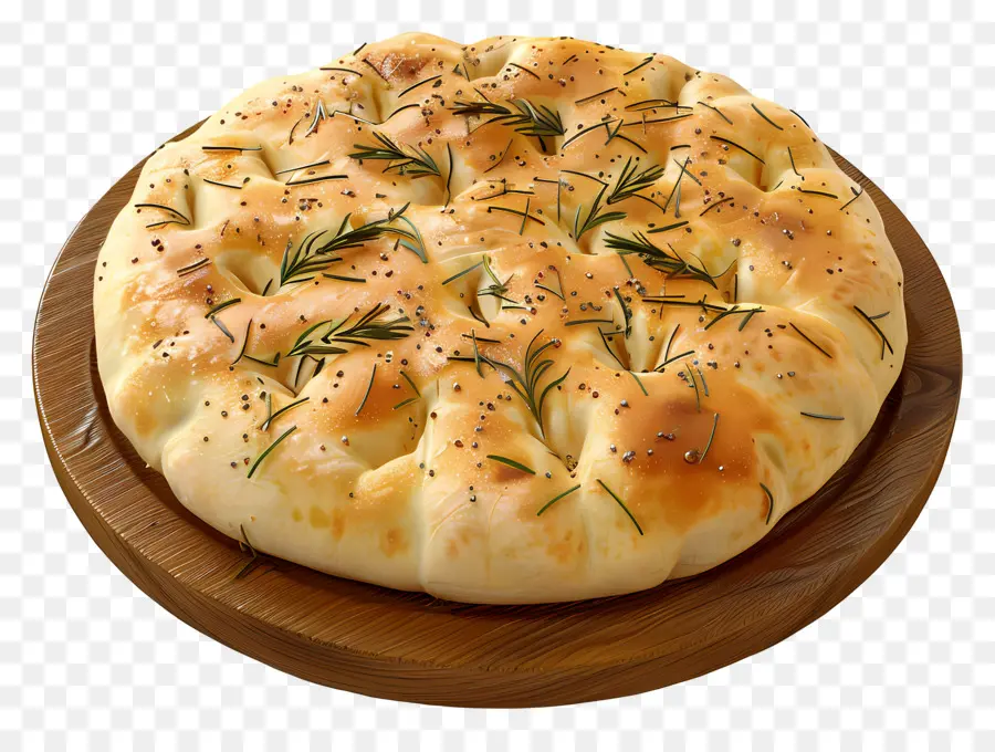 Focaccia Ekmeği，Biberiye PNG