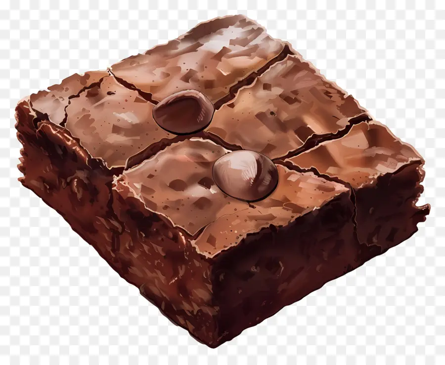 Çikolatalı Browni，Kek PNG