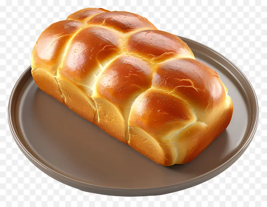 Brioche Ekmeği，Örgülü Ekmek PNG