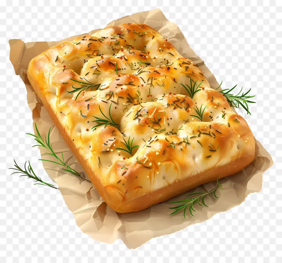 Focaccia Ekmeği，Ekmek PNG