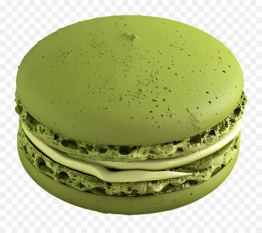 Matcha Makarna，Yeşil Makaron PNG