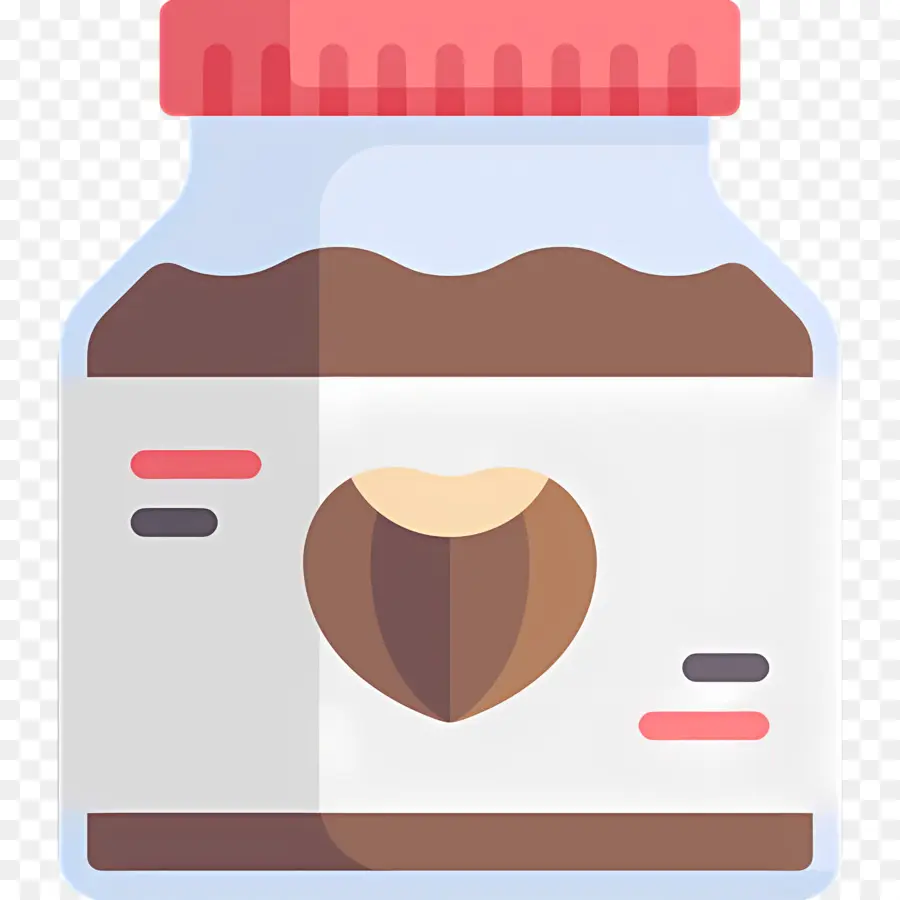 Fıstık Ezmesi，Nutella Kavanozu PNG