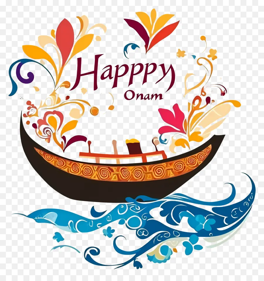 Mutlu Onam，Onam Tekne PNG