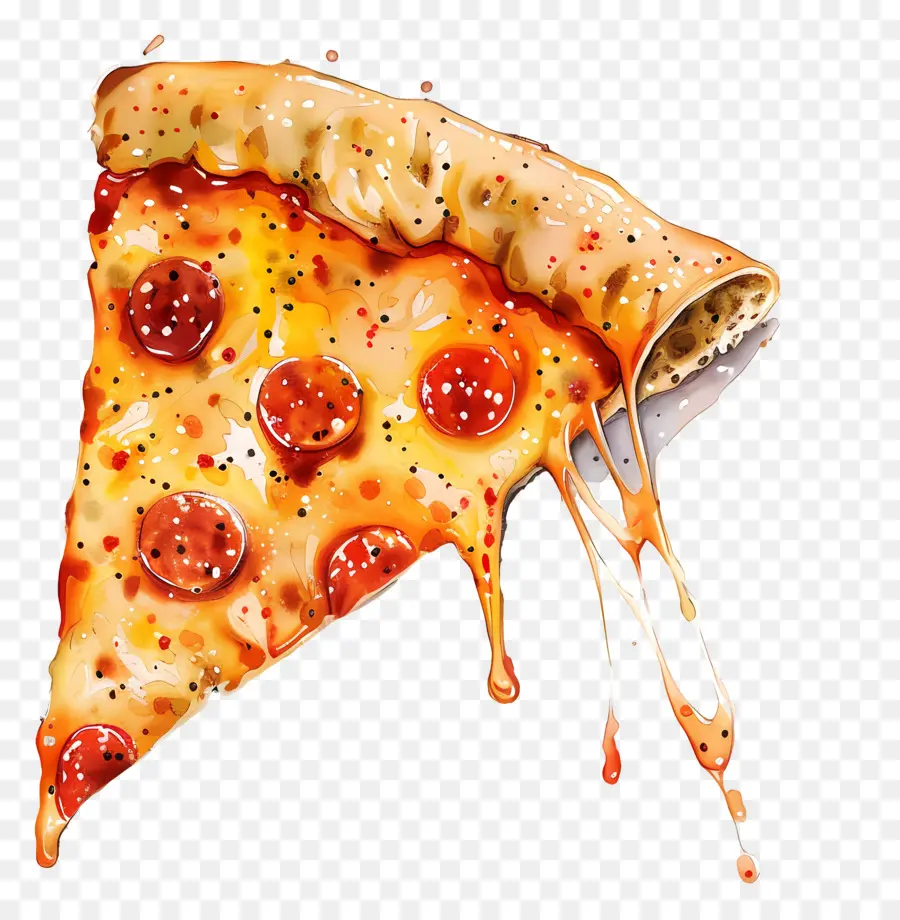 Pizza Dilimi，Peynir PNG