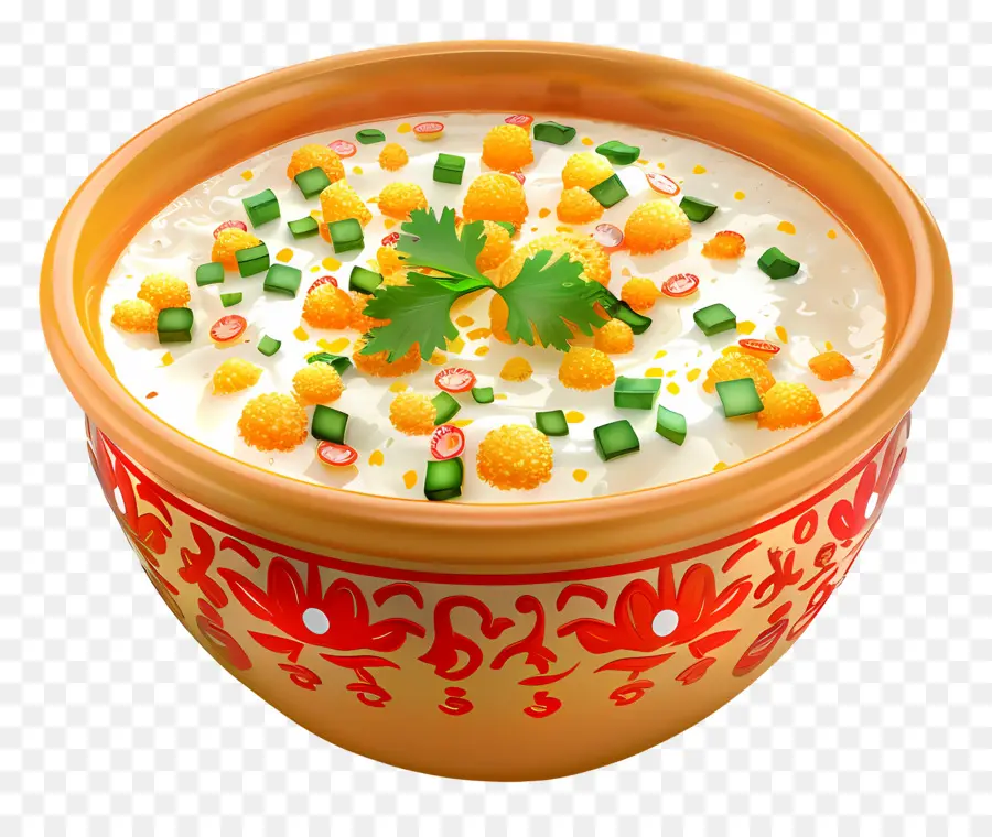 Boondi Raita Raita，Kase Yemek PNG