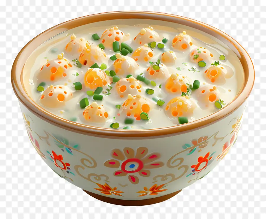 Boondi Raita Raita，Çorba Kasesi PNG