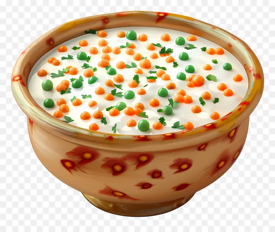 Boondi Raita Raita，Sebze Salatası PNG