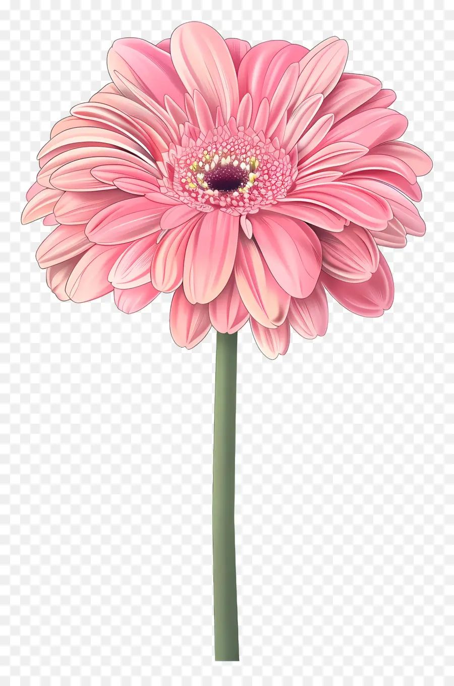 Pembe Gerbera，Pembe Çiçek PNG