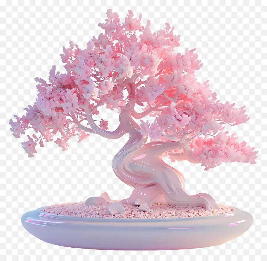 Pembe Bonsai Ağacı，Pembe Bonsai PNG