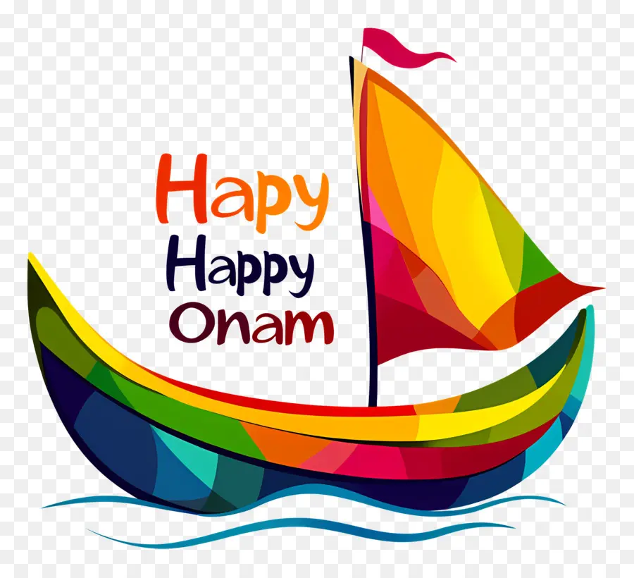 Mutlu Onam，Onam Tekne PNG