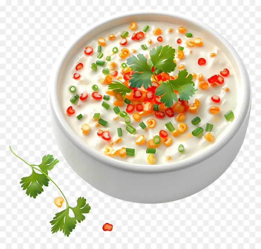 Boondi Raita Raita，Kase Çorba PNG