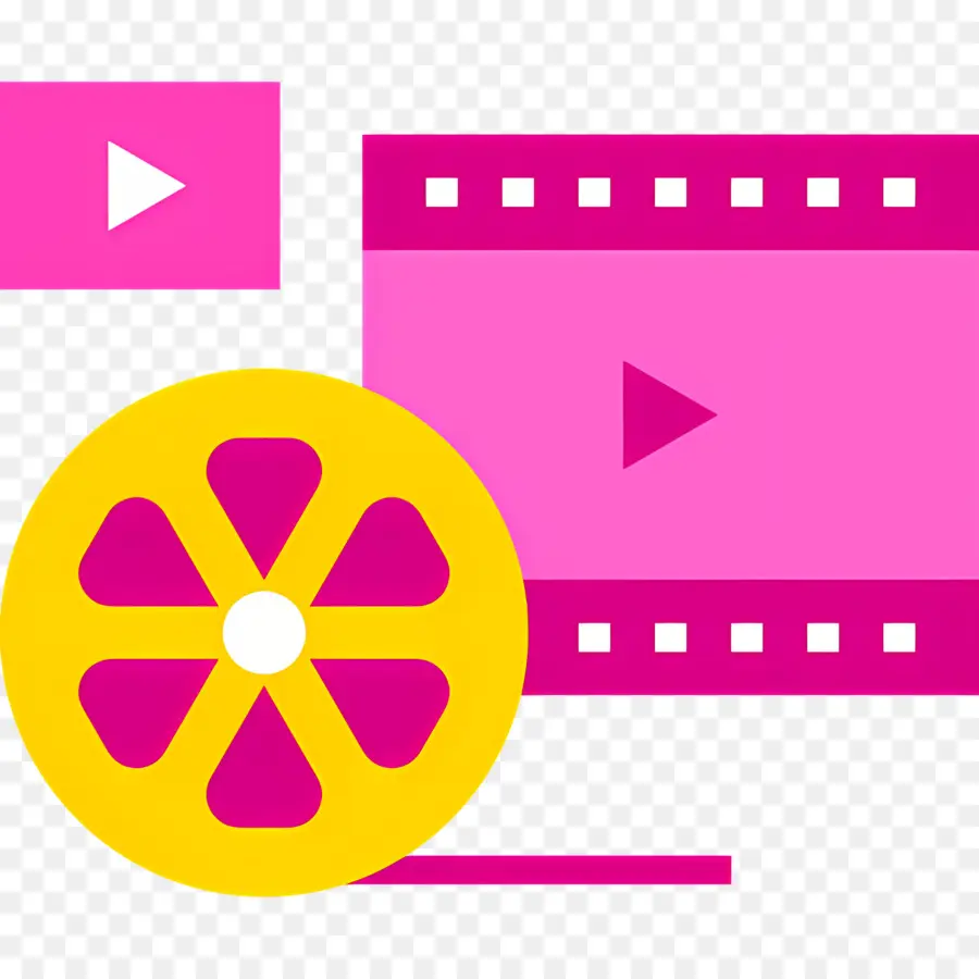 Film Makarası，Video Simgeleri PNG