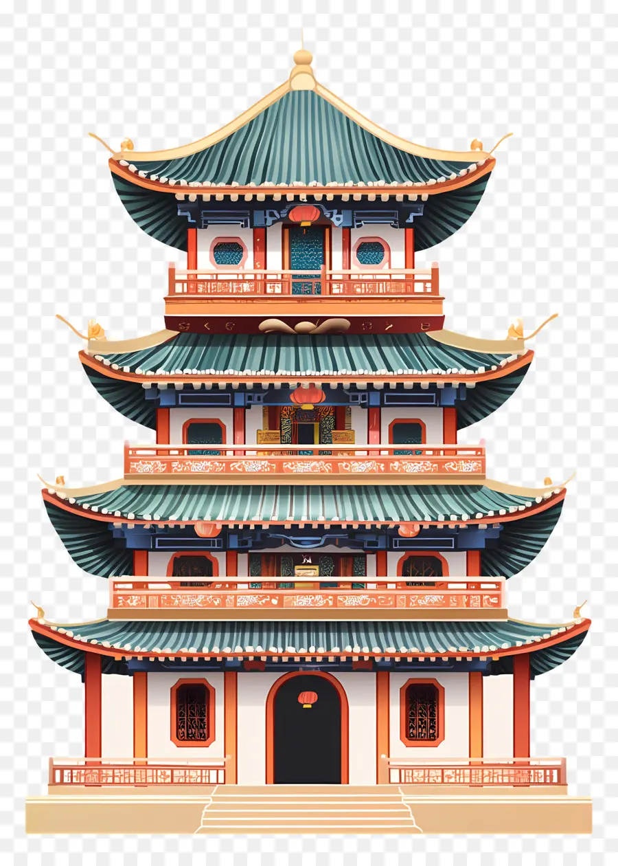 Çin Tapınağı，Pagoda PNG