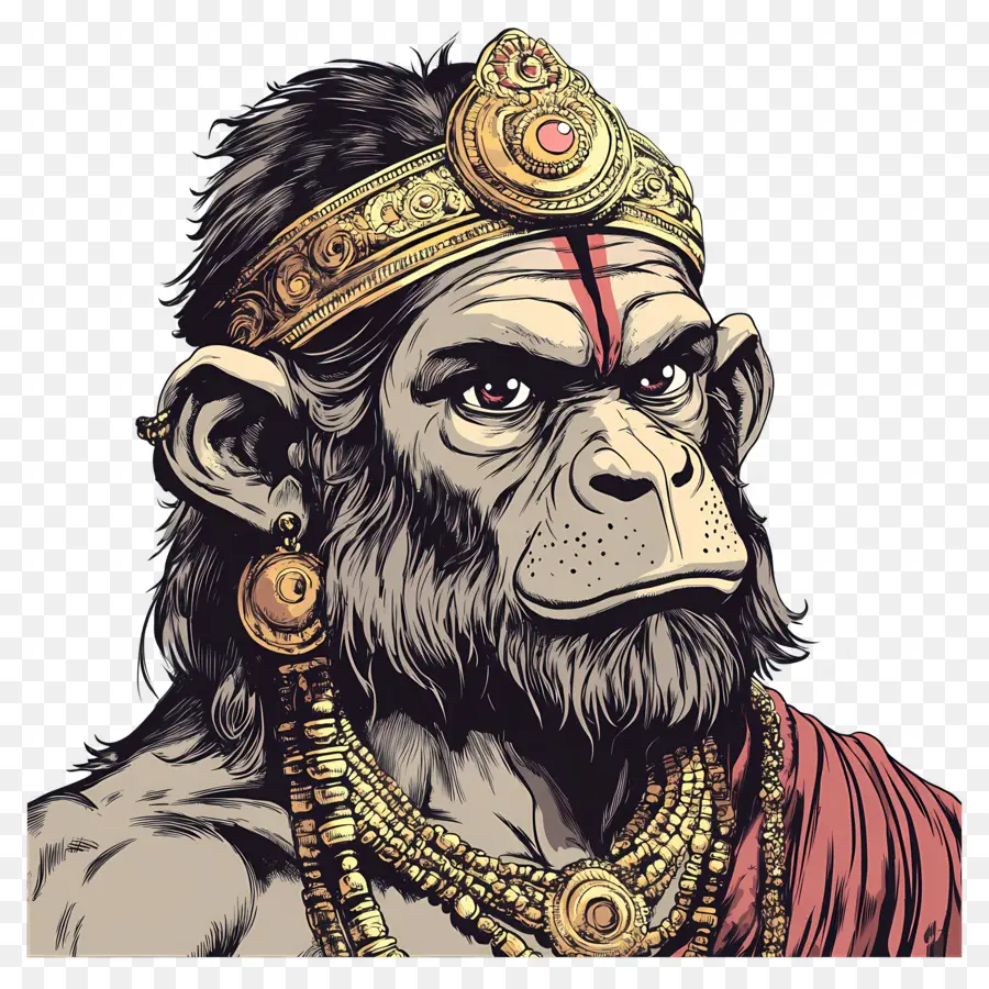 Hanuman，Maymun PNG