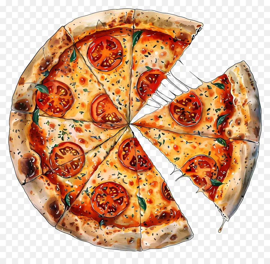 Yunan Pizzası，Pizza PNG