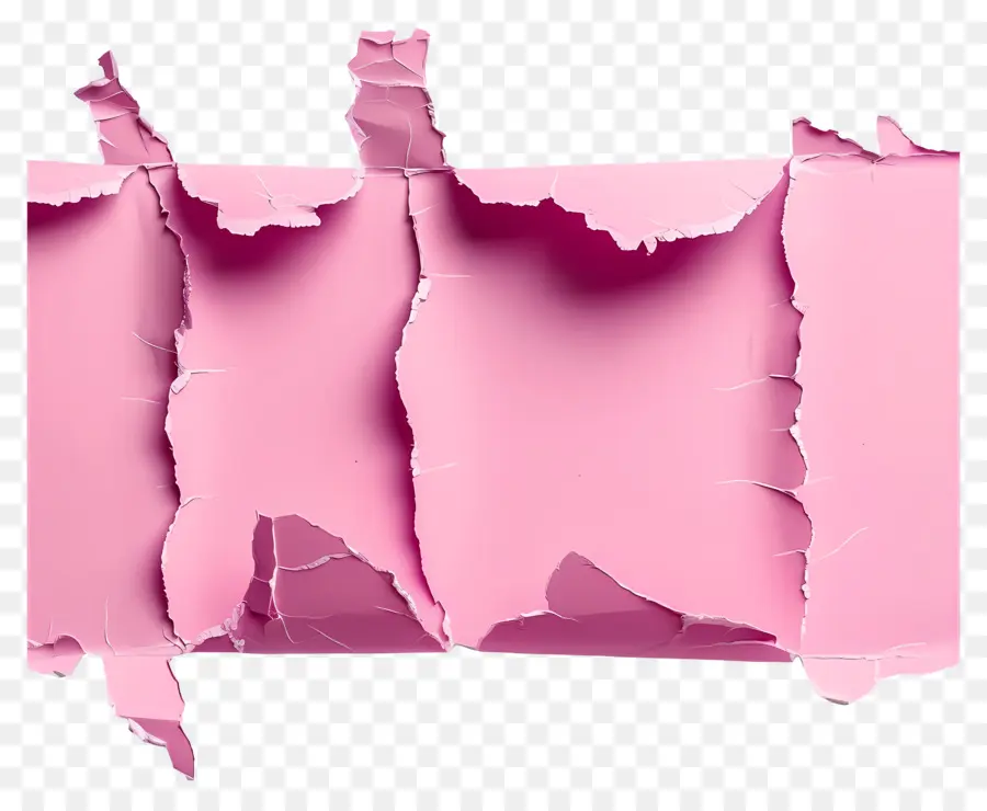 Pembe Yırtık Kağıt，Yırtık Kağıt PNG