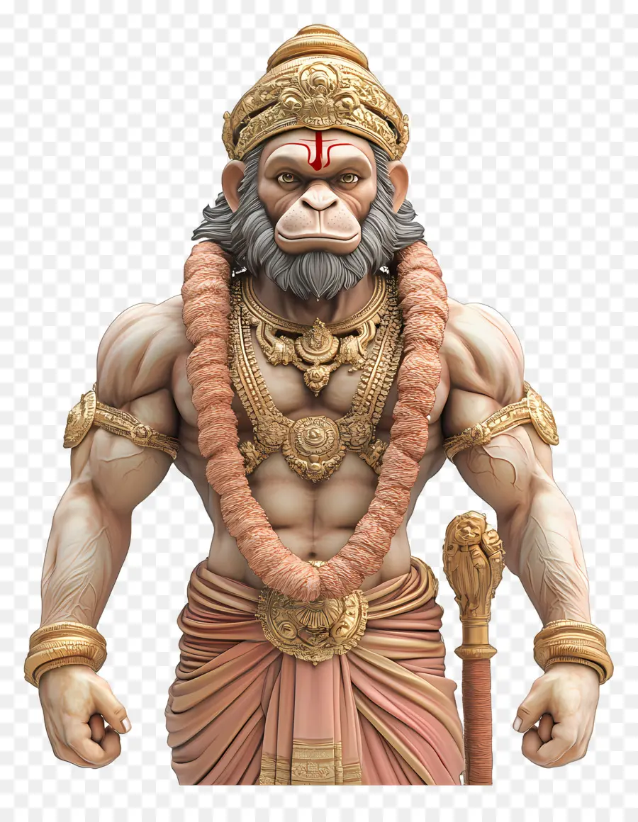 Hanuman，Efsanevi Maymun PNG