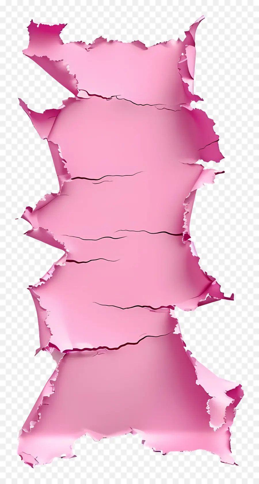 Pembe Yırtık Kağıt，Pembe Kağıt PNG