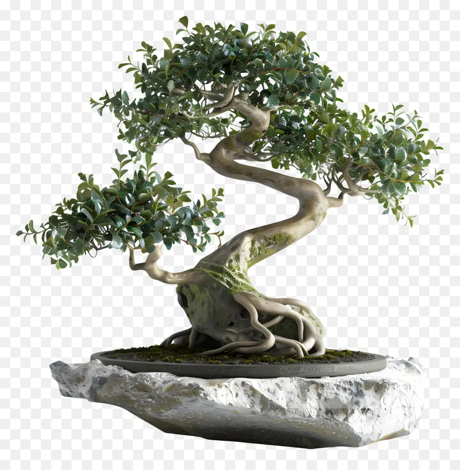 Ficus Bonsai，Bonsai Ağacı PNG