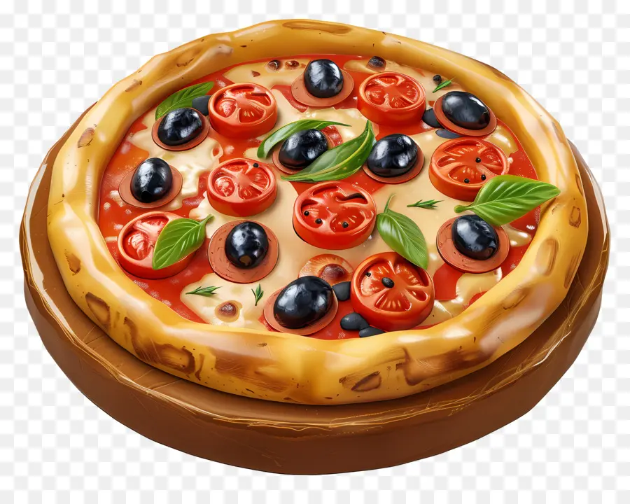 Yunan Pizzası，Pizza PNG