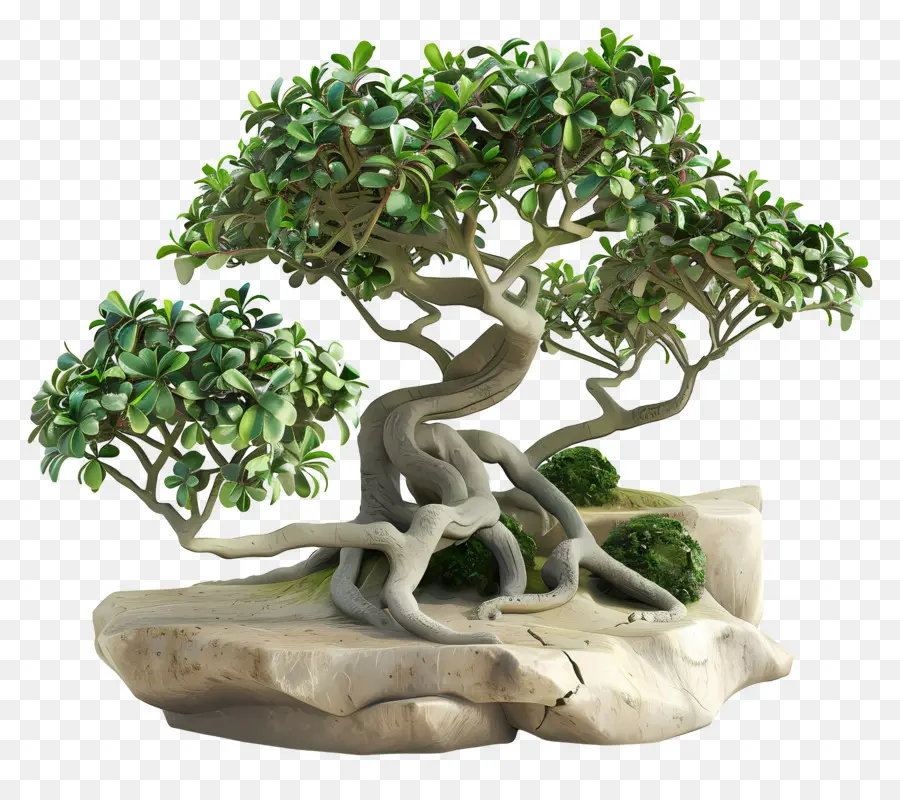 Ficus Bonsai，Bonsai Ağacı PNG