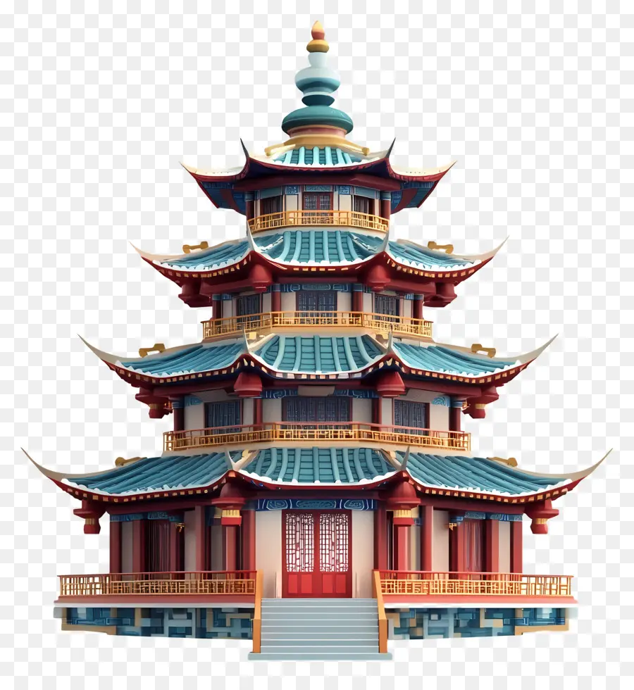 Çin Tapınağı，Pagoda PNG