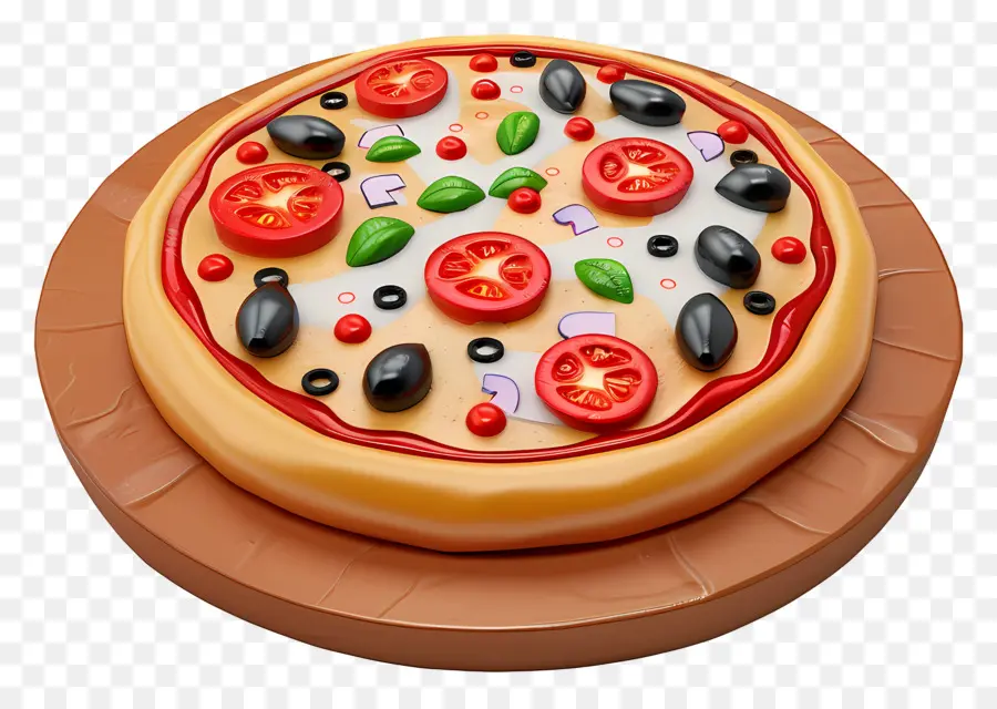 Yunan Pizzası，Bütün Pizza PNG