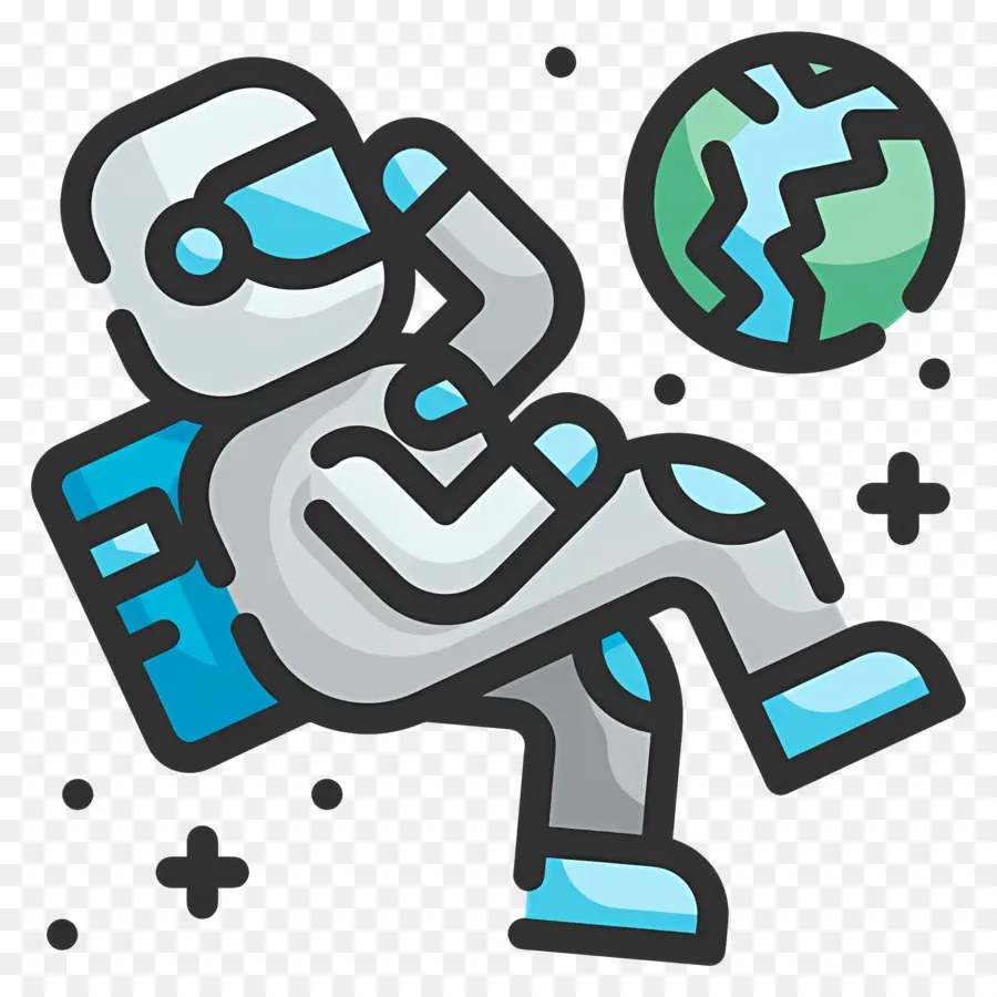 Astronot，Astronot Uzayda PNG