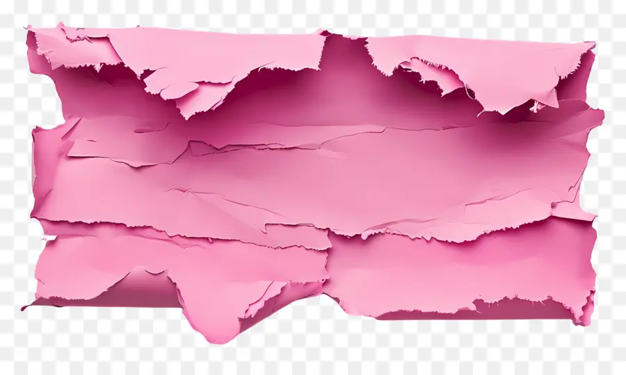 Pembe Yırtık Kağıt，Yırtık Kağıt PNG