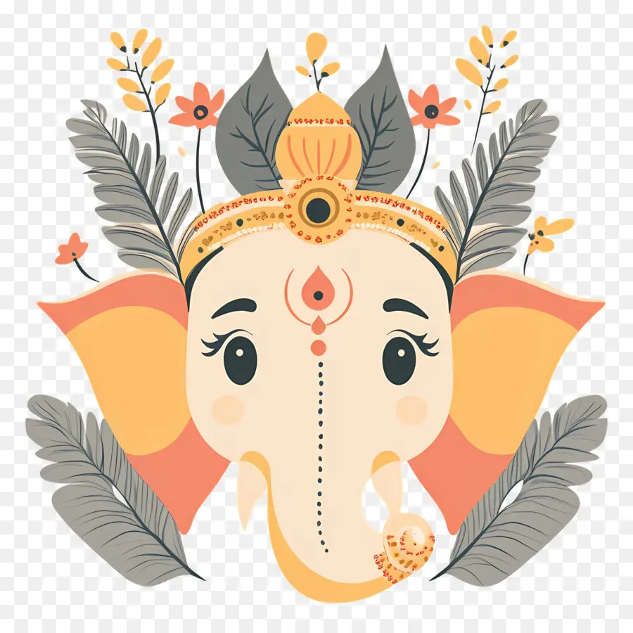 Ganesh Chaturthi，Fil Kafası PNG