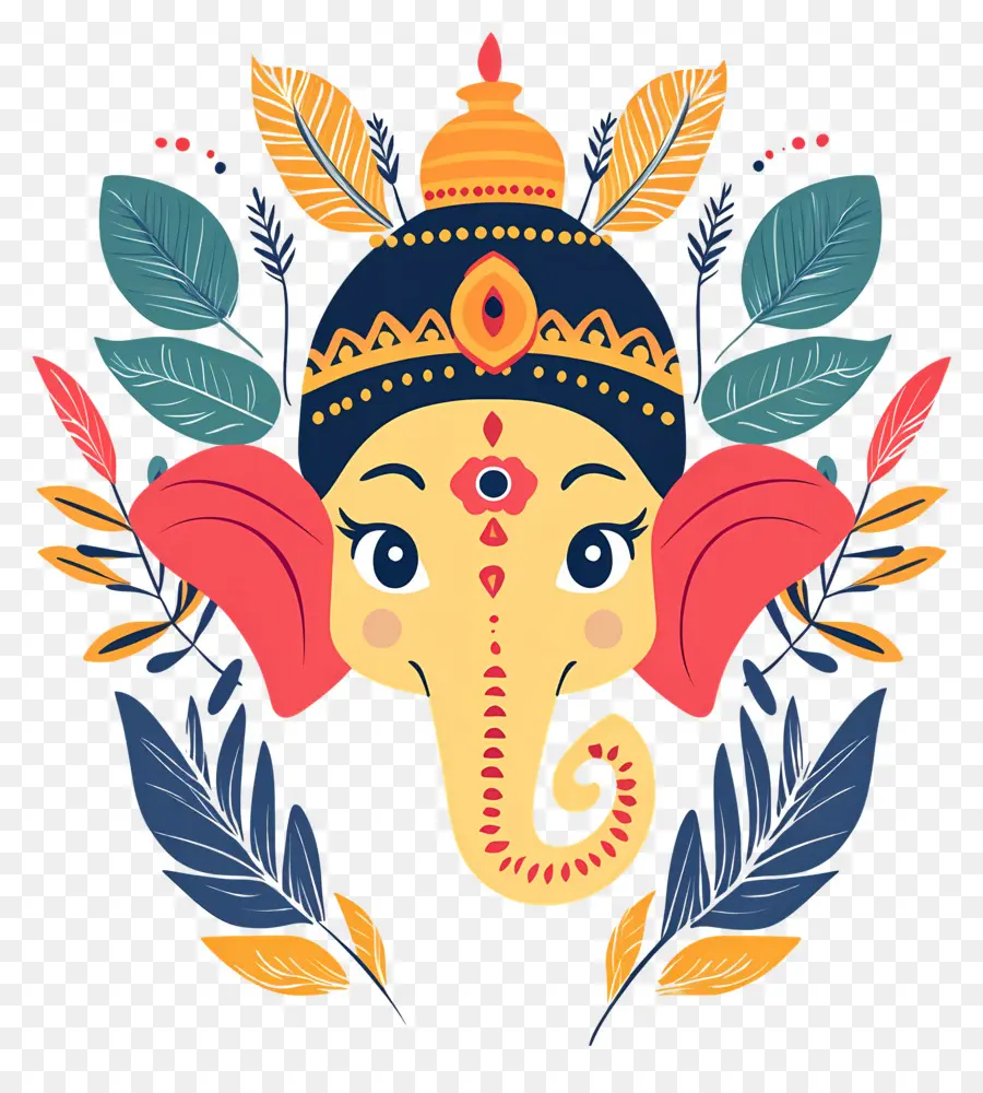 Ganesh Chaturthi，Fil Kafası PNG