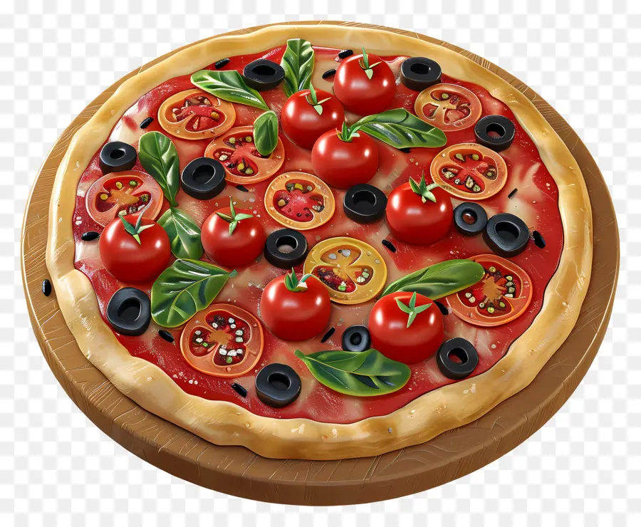 Yunan Pizzası，Pizza PNG