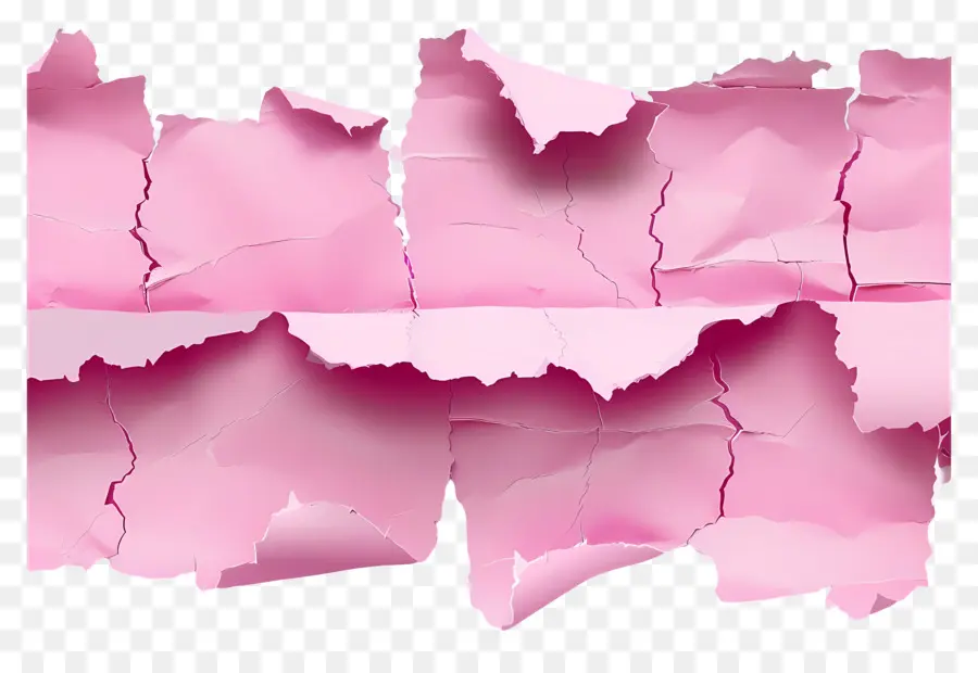 Pembe Yırtık Kağıt，Yırtık Kağıt PNG