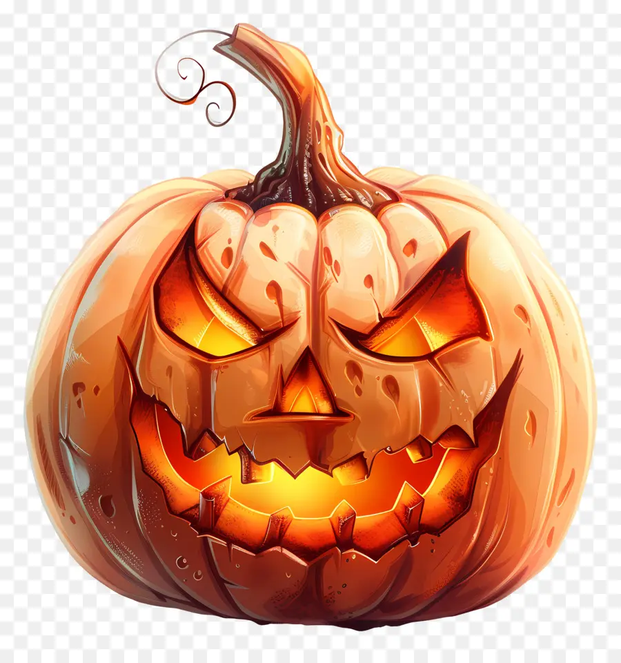 Animasyonlu Cadılar Bayramı Balkabağı，Jack O' Lantern PNG