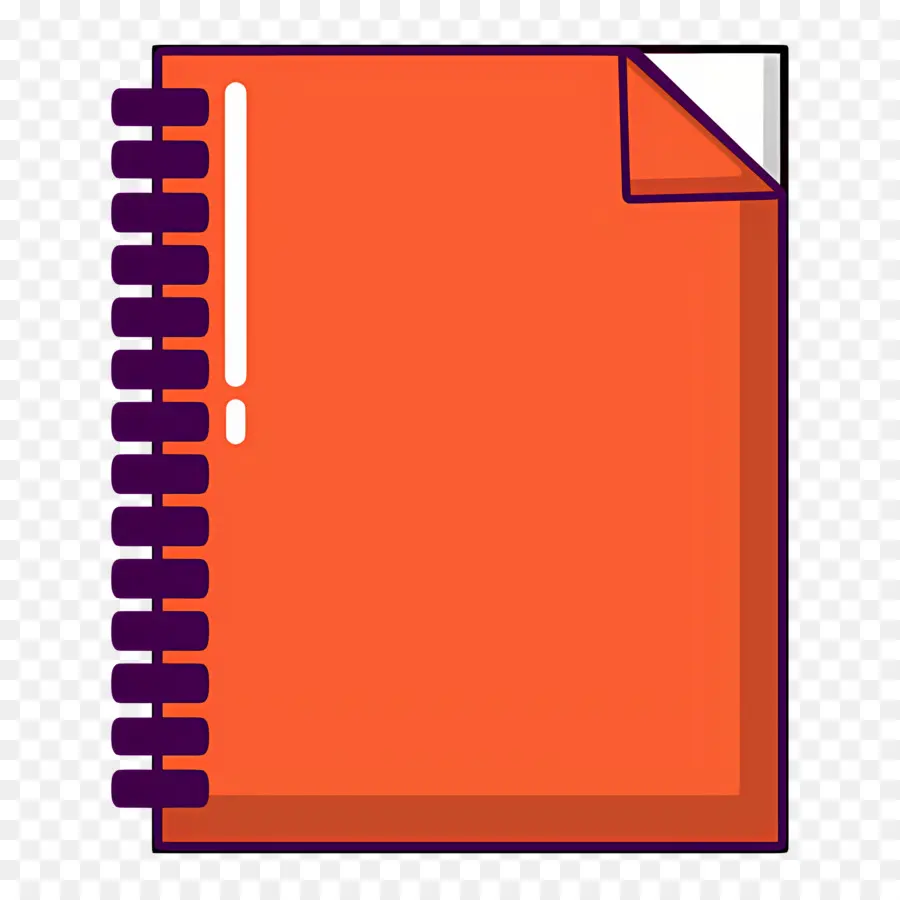 Not Defteri，Turuncu Defter PNG