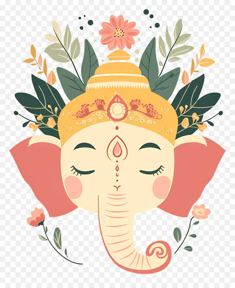 Ganesh Chaturthi，Fil Kafası PNG